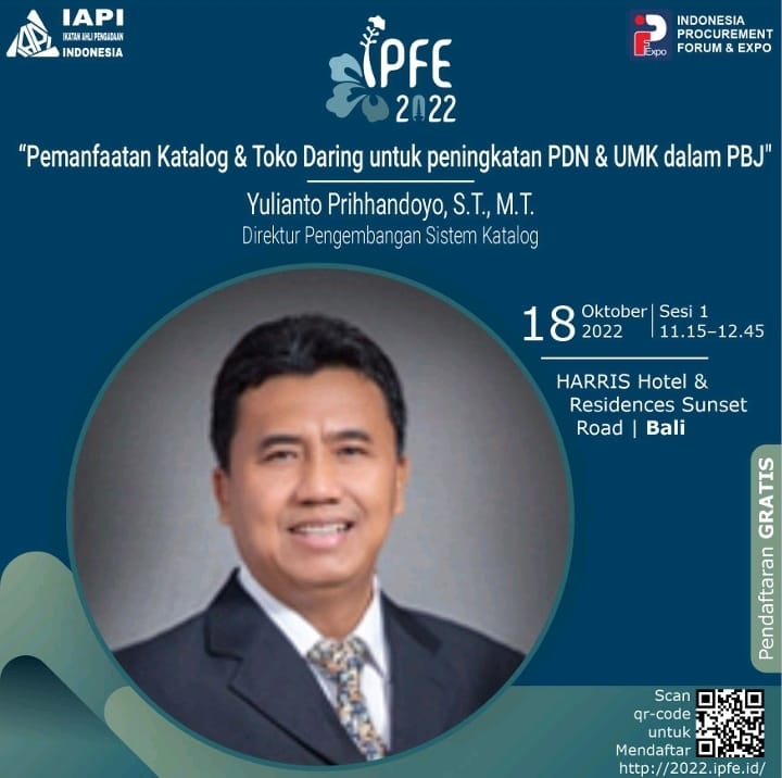 Katalog dan Toko Daring , IPFE 2022 - Bali !!